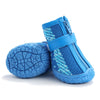 Explore superior comfort and style with Pawsitivity's Small Dog Hiking Boots-in sky blue. Crafted with breathable, tightly woven mesh material. Ideal for backpacking, hiking, mountain biking, and trail running.Enjoy every outdoor adventure with your best furry friends. Order yours today!