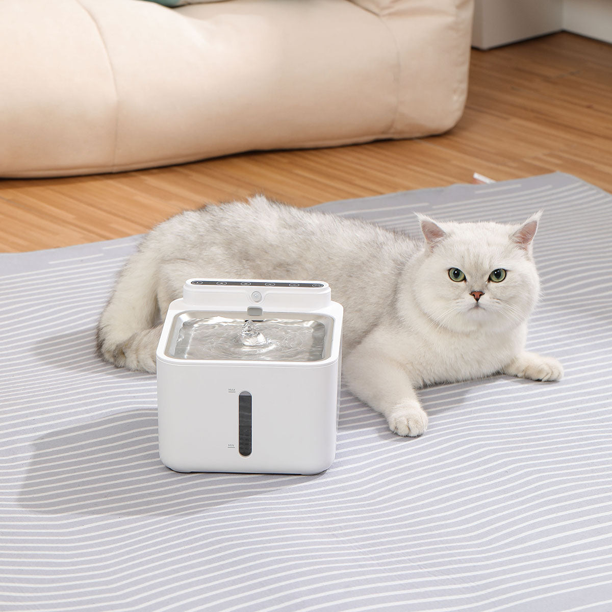 Wireless Quite Intelligent Automatic Sensing Pet Water Fountain