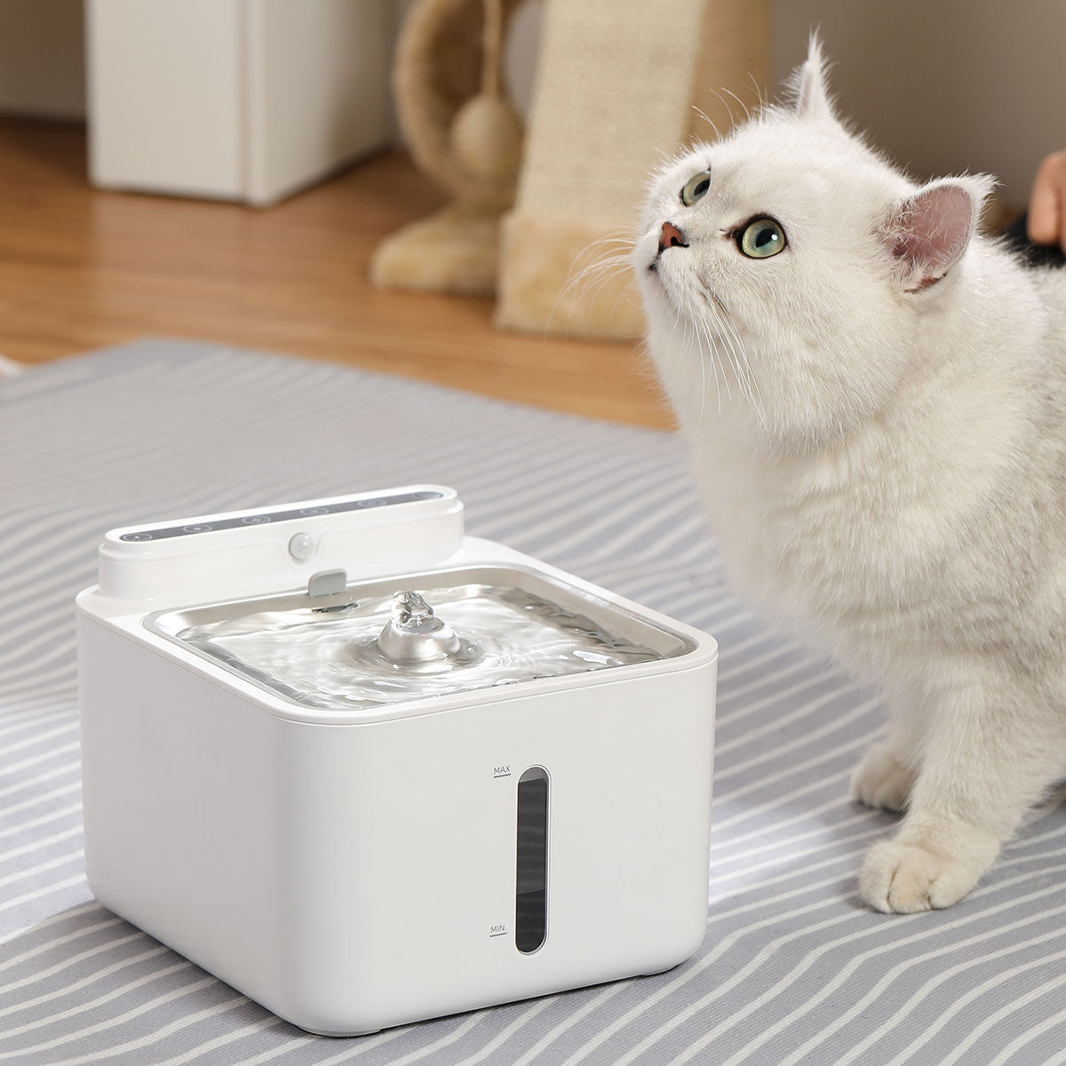 Wireless Quite Intelligent Automatic Sensing Pet Water Fountain