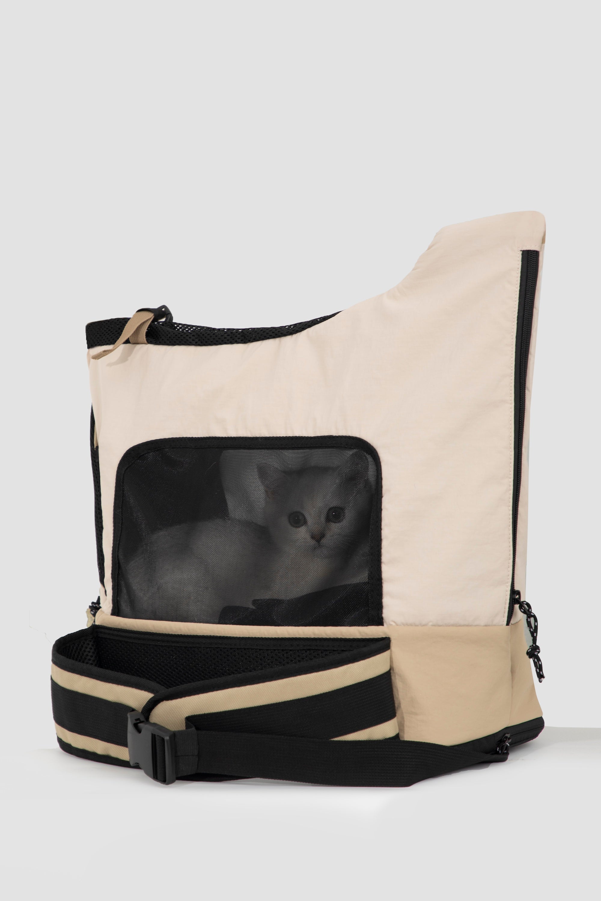 Pet Sling Carrier, Hands-Free Dog & Cat Travel Bag