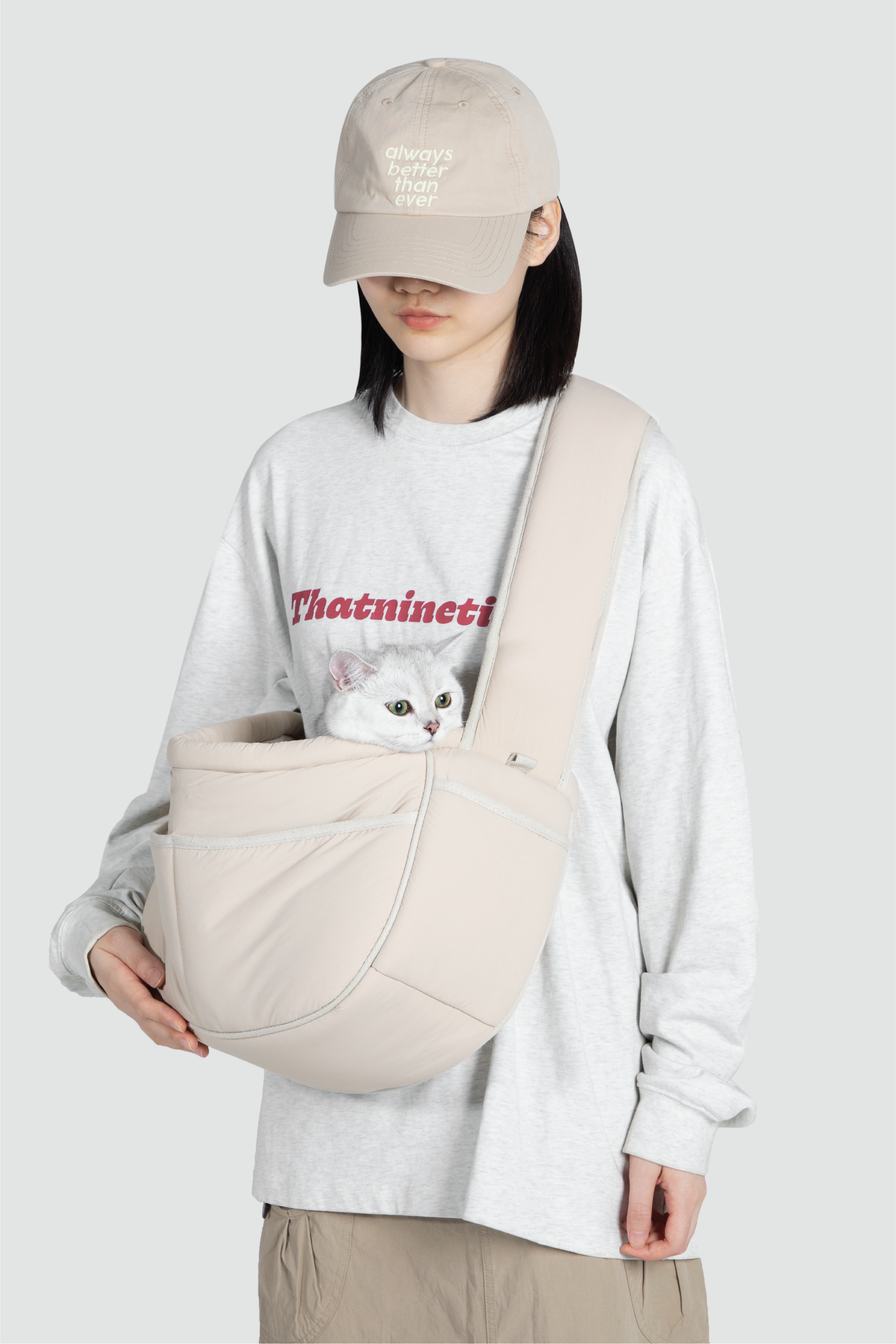 Keep your pet cozy this winter with Pawsitivity's lightweight, waterproof pet carrier!  Crafted with soft, fluffy fabric, supports pets up to 6kg and features an adjustable shoulder strap to give you the perfect fit. Shop Now at Pawsitivity.