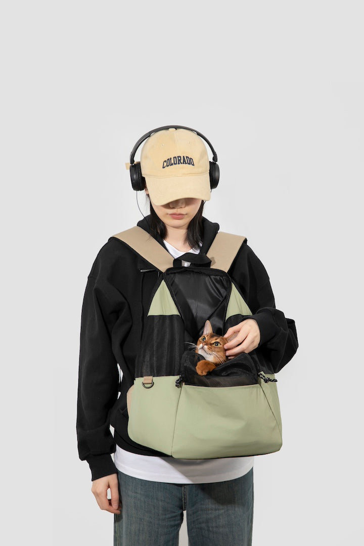 Shop Pawstivity's Pet Travel Backpack: light-weight cat and dog carrier with great support! Designed with dual shoulder straps and anti-escape zippers; Fully open options for better interactions and ventilation. Order Yours Today!