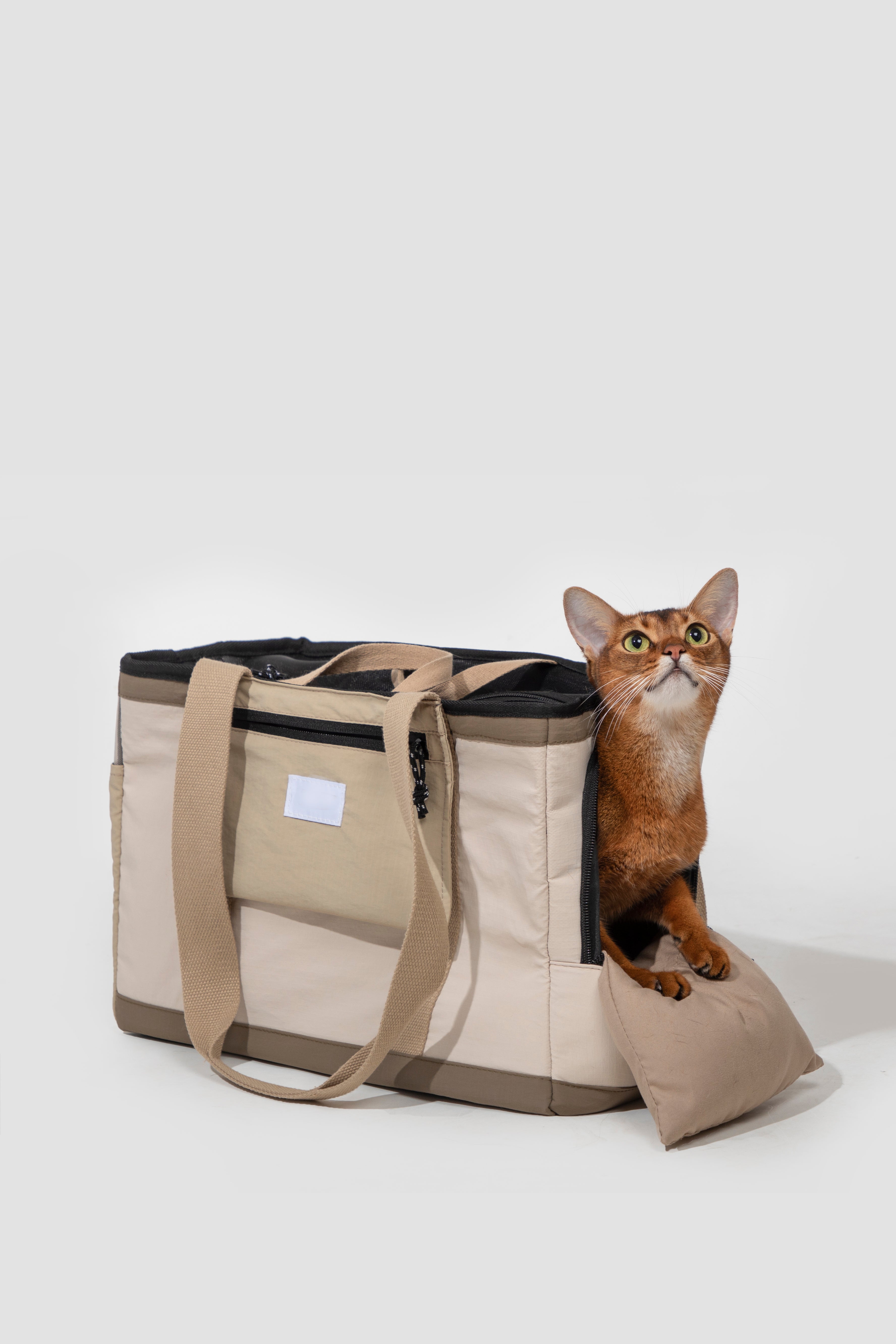 Discover Pawsitivity's breathable single-shoulder pet carrier. The safety buckle inside prevents escapes during outdoor activities, and the two-way anti-escape zipper with reflective strips ensures practicality and smooth operation. Weighing only 730 grams, this lightweight bag is a burden-free travel companion, offering peace of mind and comfort for both you and your pet. Shop Now!