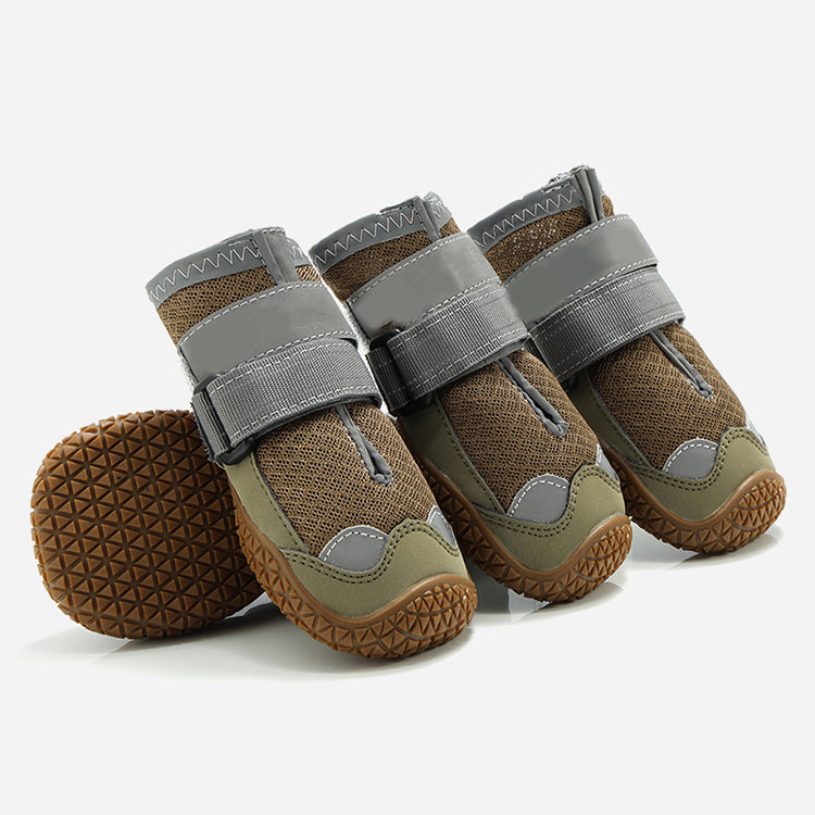 Gear up your furry companion for outdoor adventures with Pawsitivity's Paws Production Dog Shoes. Designed with hard rubber soles, protects paws from sharp stones, rough terrain, and hot pavement. Ideal for backpacking hiking, mountain biking, and trail running. Shop now for your next adventure!