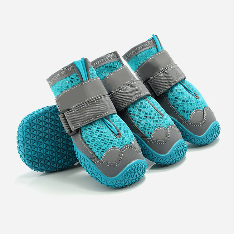 Gear up your furry companion for outdoor adventures with Pawsitivity's Paws Production Dog Shoes. Designed with hard rubber soles, protects paws from sharp stones, rough terrain, and hot pavement. Ideal for backpacking hiking, mountain biking, and trail running. Shop now for your next adventure!