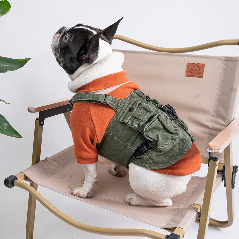 Pawsitivity Campaign-Style Pet Vest - Dress Your Furry Friend in Style