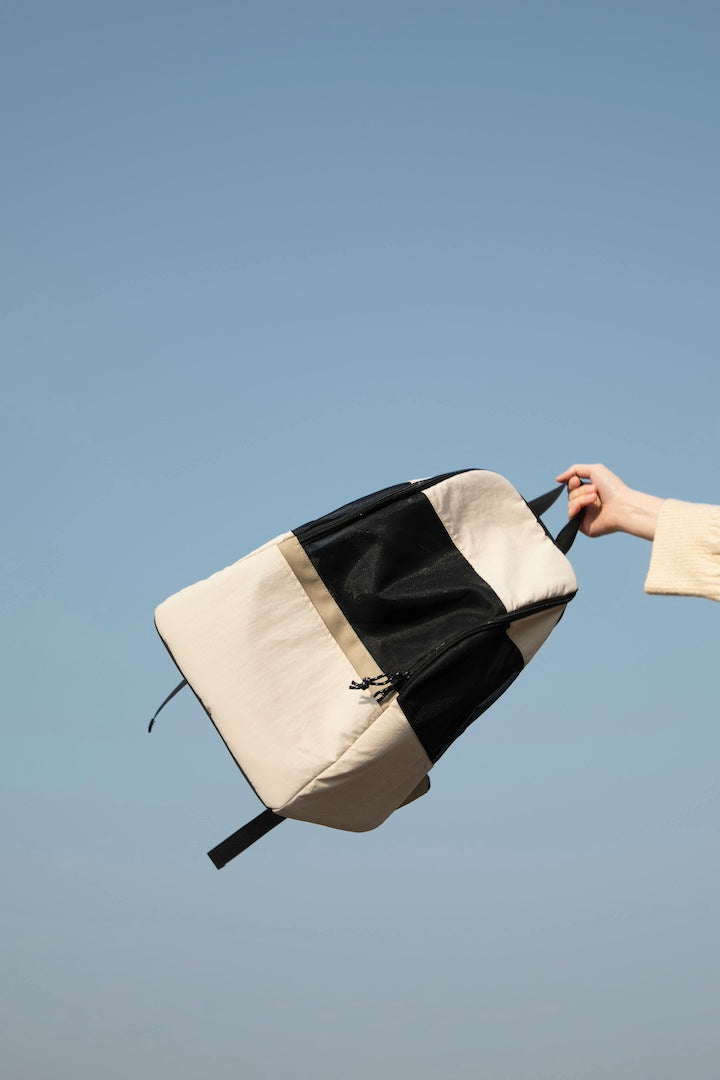 Shop Pawstivity's Pet Travel Backpack: designed with dual shoulder straps and two-way anti-escape zippers; the zippers can be fully opened, making it convenient for feeding, and allowing pets to peek out for more interaction with the owner. Order Yours Today!