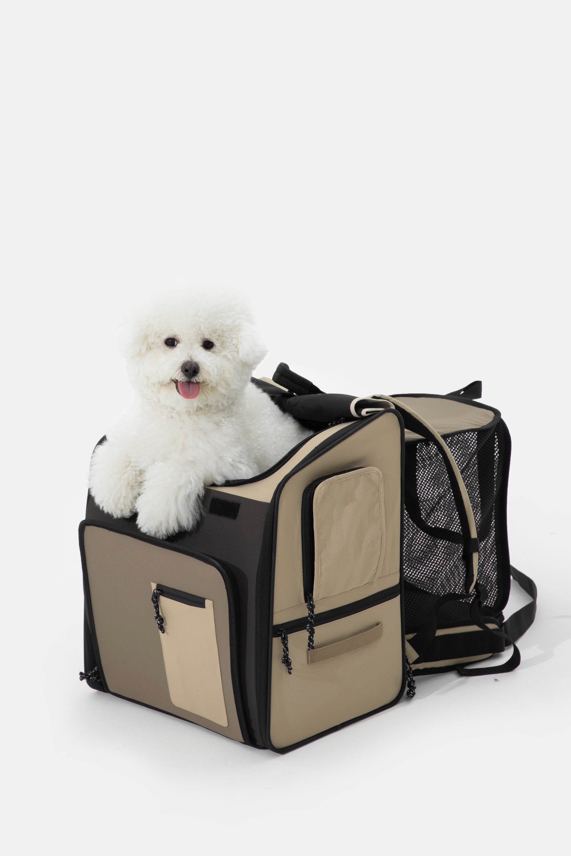 Expandable Pet Carrier, Spacious Dog & Cat Backpack