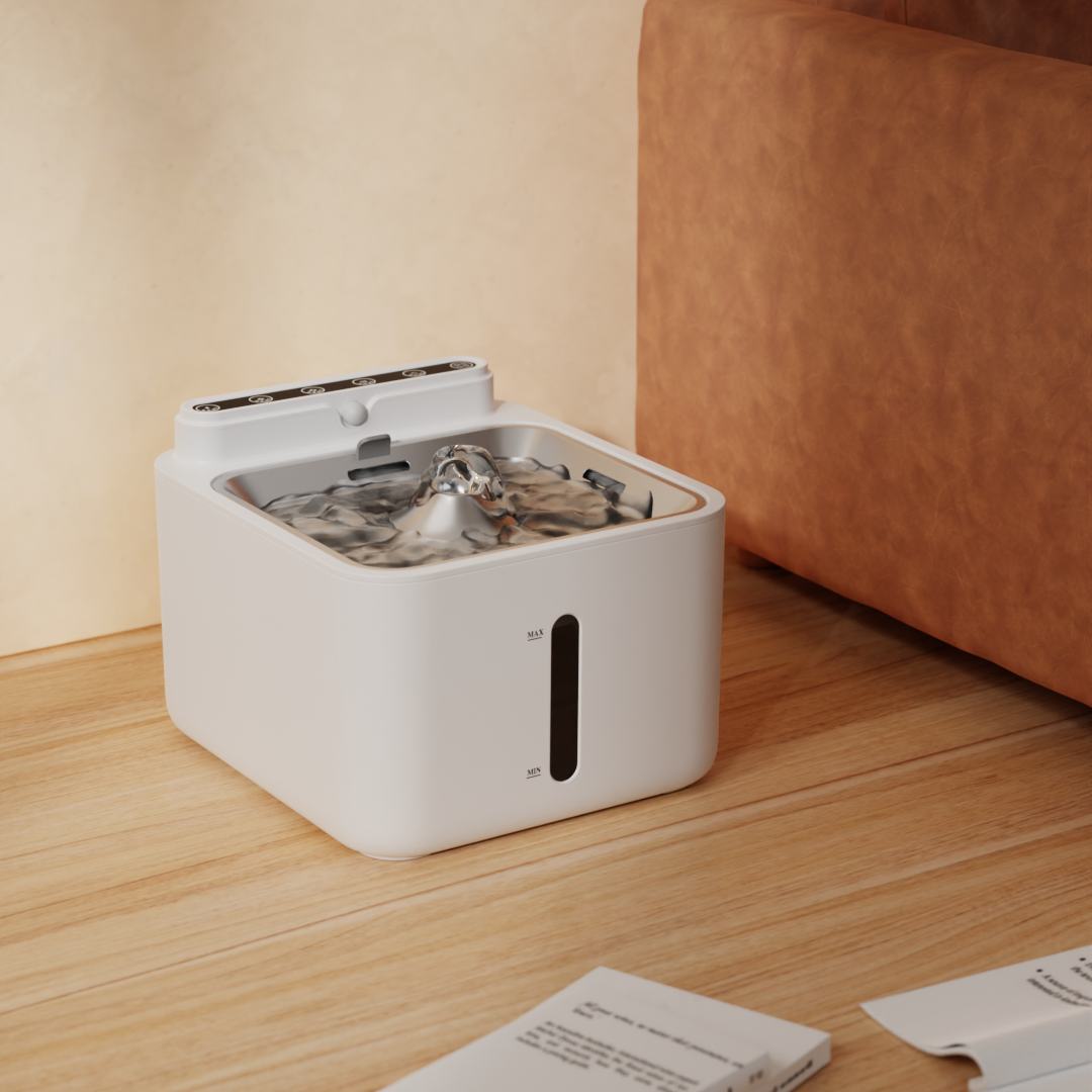 Wireless Quite Intelligent Automatic Sensing Pet Water Fountain