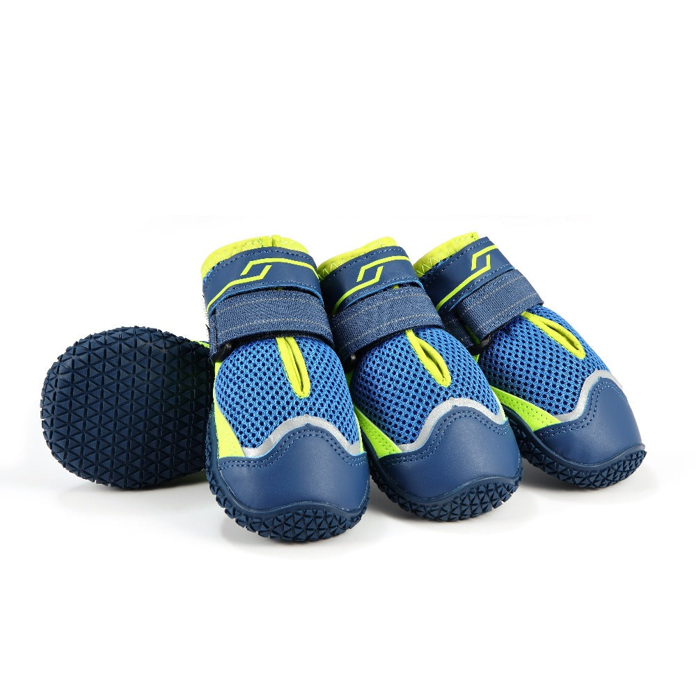 Gear up your furry companion for outdoor adventures with Pawsitivity's durable dog hiking boots - in neon green. Trail-ready protection, secure fit, and all-day comfort ensure memorable journeys together. Shop now for your next adventure!