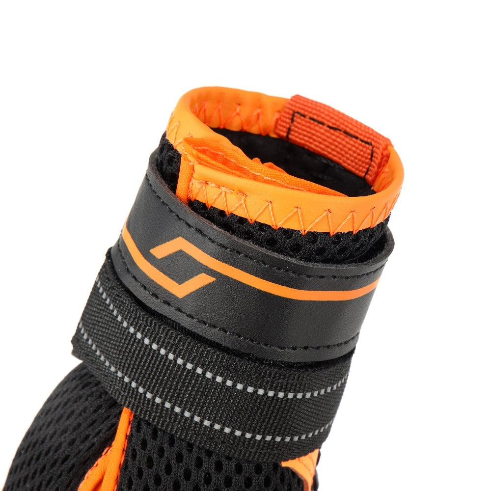 Gear up your furry companion for outdoor adventures with Pawsitivity's durable dog hiking boots - in black orange. Trail-ready protection, secure fit, and all-day comfort ensure memorable journeys together. Shop now for your next adventure!