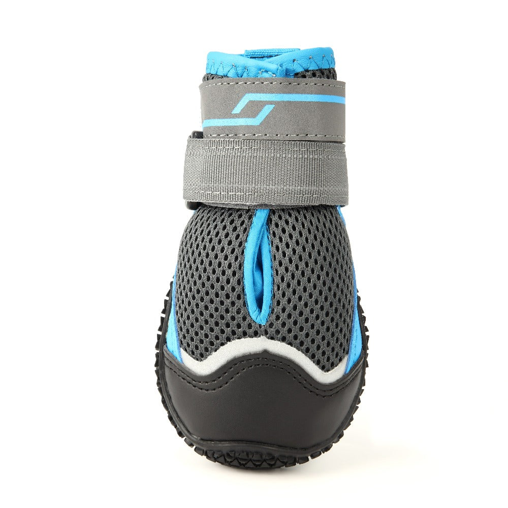 Gear up your furry companion for outdoor adventures with Pawsitivity's durable dog hiking boots - in grey blue. Trail-ready protection, secure fit, and all-day comfort ensure memorable journeys together. Shop now for your next adventure!