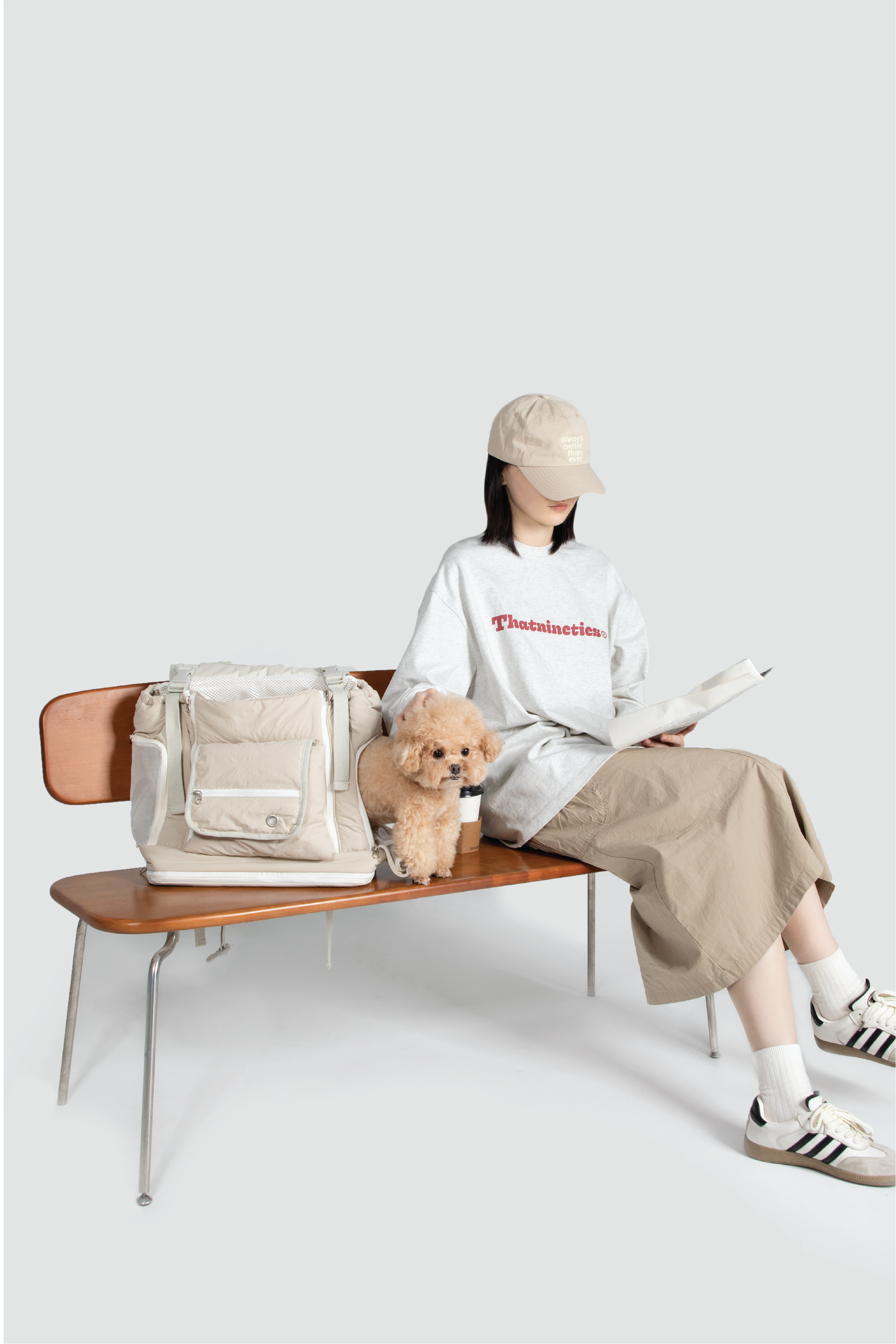 Shop Pawsitivity's Winter Pet Carrier, this backpack pet carrier is packed with practical features, including a spacious front pocket, the roll-up mesh side openings. Plus, the built-in safety leash and waterproof nylon material provide peace of mind, keeping your pet secure and dry wherever you go. Shop now for best price!