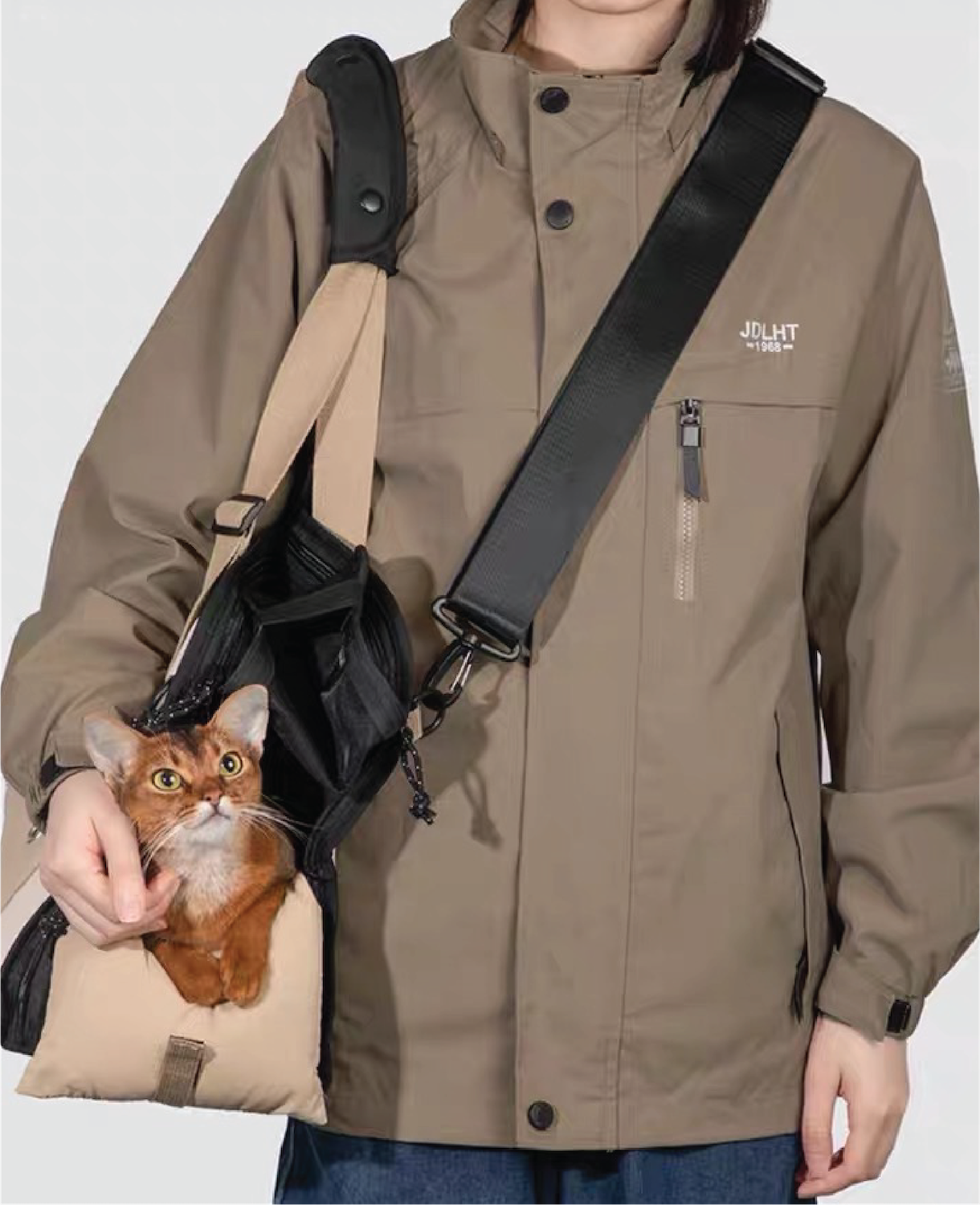 Pawsitivity's Pet Carrier: Airline-compliant travel bag for dogs and cats. Indulge your pet in comfort and convenience. The spacious opening ensures easy entry and exit. The bottom is supported with a removable fiber board for excellent support; Crafted from waterproof, scratch-resistant and premium-grade nylon. Shop Now!