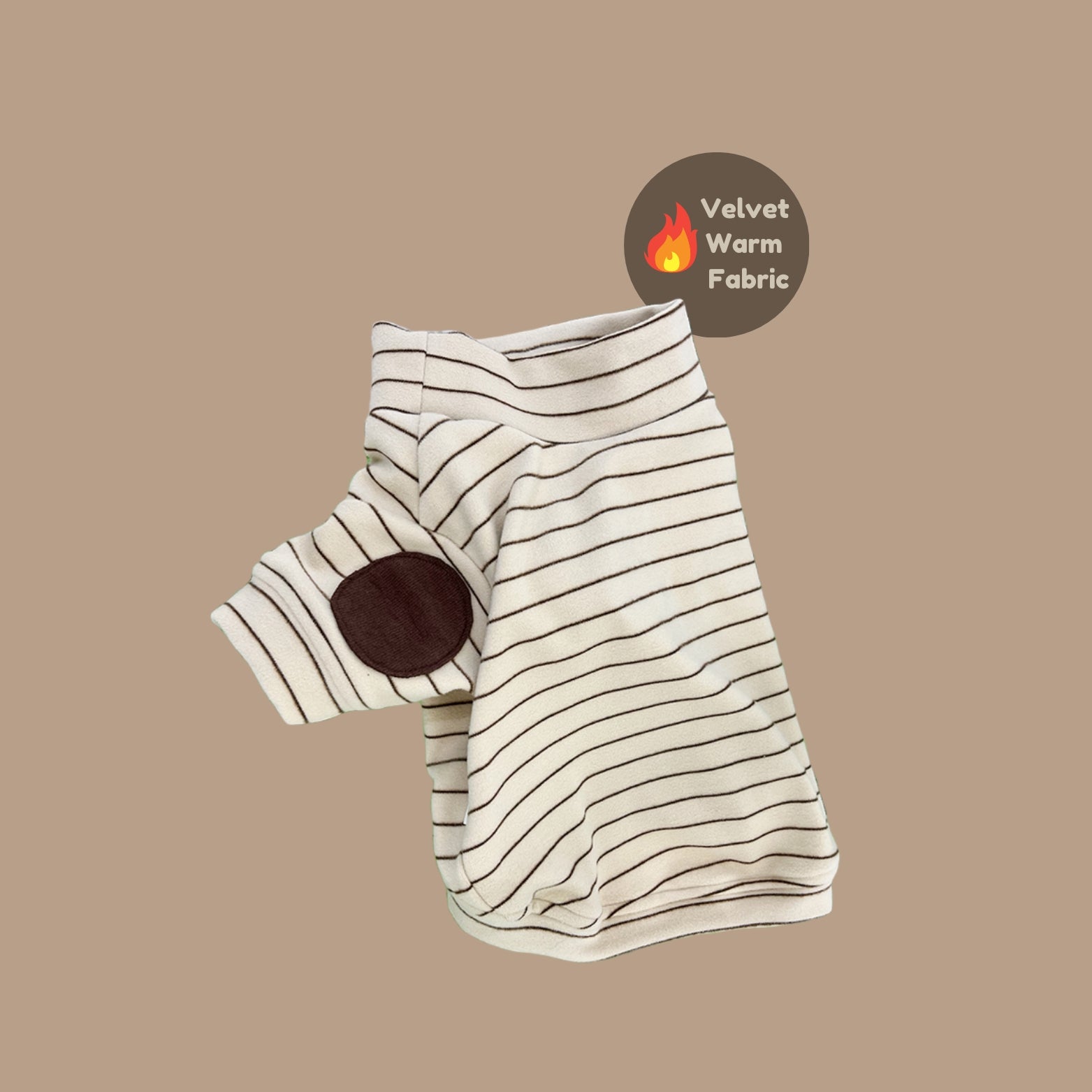 Pawsitivity's Fashion Dog Apparel: Warm, Cozy Stripe Shirt for your Dogs and Cats. Meticulously crafted by skilled tailors, it's a blend of premium quality and outstanding design. Shop Now!