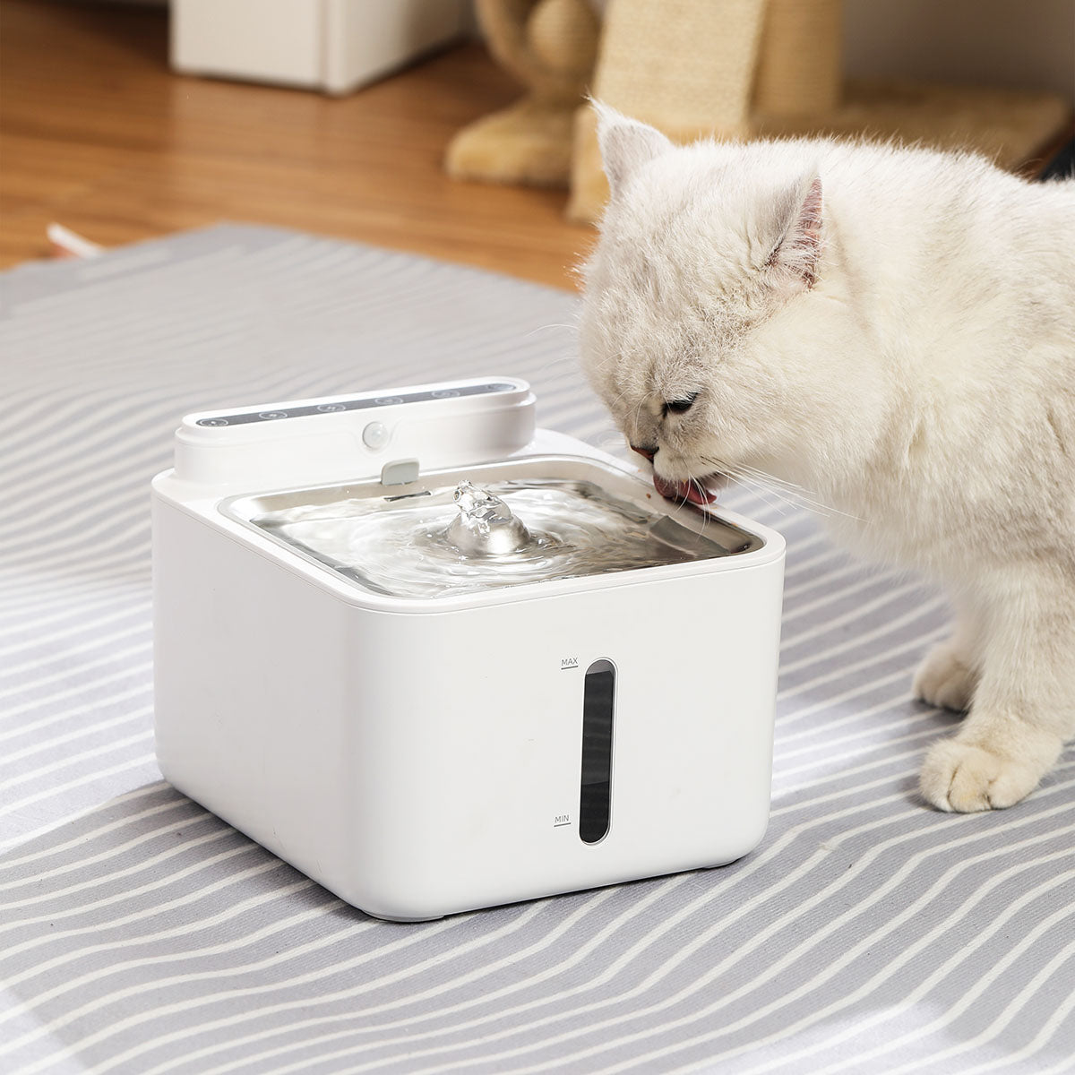 Wireless Quite Intelligent Automatic Sensing Pet Water Fountain