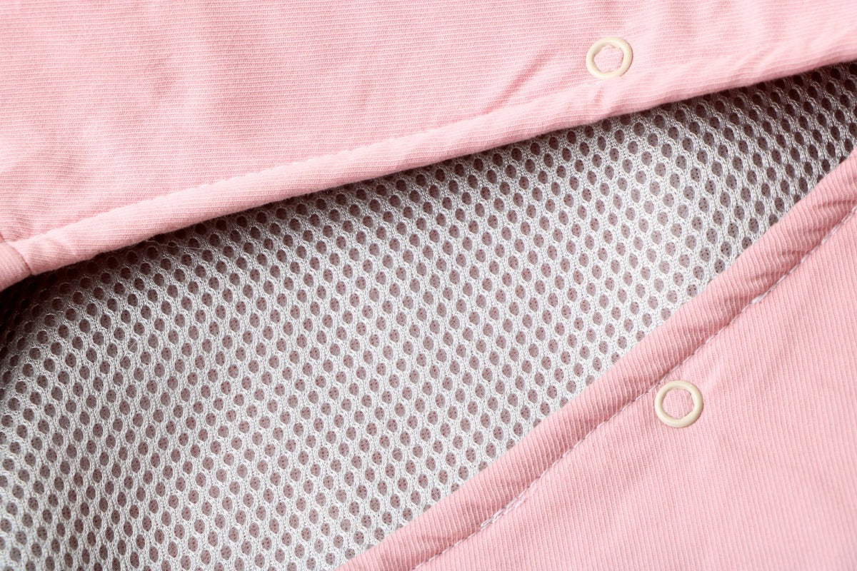 Explore the outdoors with your pet in Pawsitivity's portable all-season sling bag pet carrier! Enjoying every adventure with your cats & dogs. Convenient and stylish, perfect for on-the-go adventures. Colored in dusty pink with 100% cotton material, Order yours Today Now!