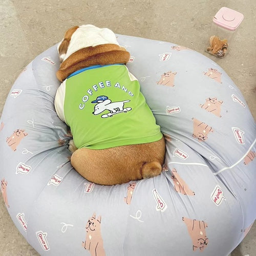 Pawsitivity's Stylish Dog and Cat T-shirt. Featuring a scooter dog print on the centre, give it chic look. Dress your furry friends in trendy and fashionable outfits. Shop Now!