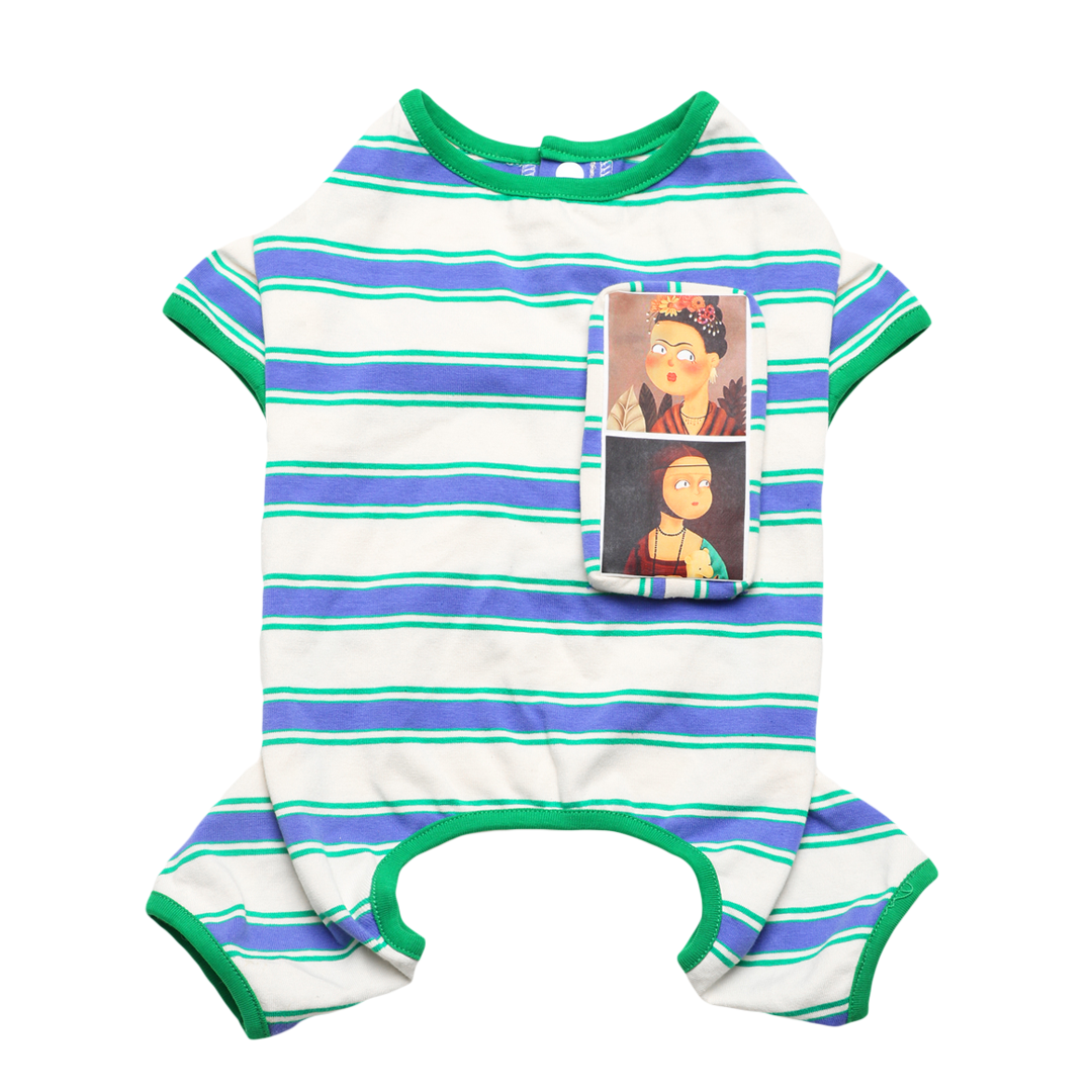 Elevate your pet's wardrobe with Pawsitivity's Dog Stripe Shirt. Inspired by the greatest art pieces, featuring a unique and playful design that makes your dog and cat the star of the universe! Handcrafted for premium quality, get this high-end dog apparel and discover the joy of dressing your furry friends in style!