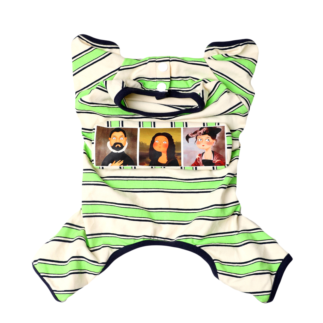 Introducing Pawsitivity's Quality Dog Outfits - This dog stripe shirt is inspired by the greatest art piece. Making your pets stand out of the crowd. Introducing Pawsitivity's Quality Dog Outfits - This dog stripe shirt is inspired by the greatest art piece. Making your pets stand out of the crowd. Upgrade your furry friends style game with Pawsitivity's stylish and quality pet outfits.